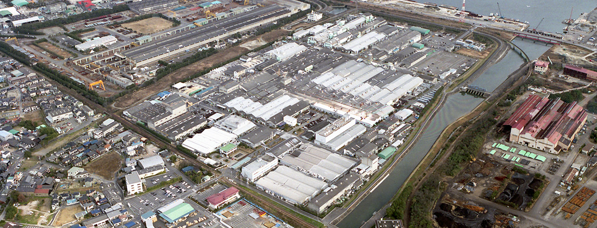 Map of the Area Around NGK CORPORATION Chita Site