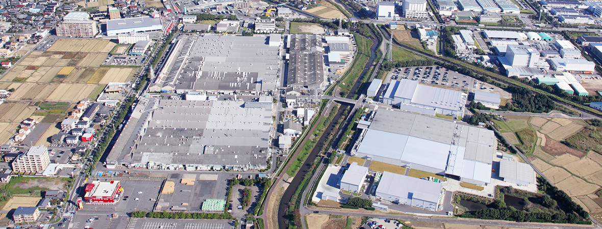 Map of the Area Around NGK CORPORATION Komaki Site