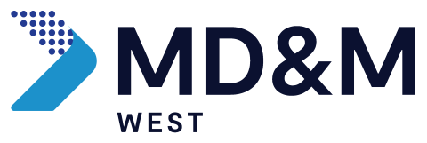 MD&M West logo.
