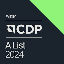 CDP Water Security 2024 A-List Logo