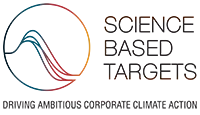 This is the logo of the Science Based Targets initiative (SBTi).