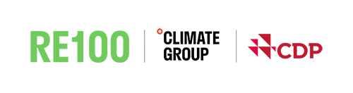 This is the RE100 logo.